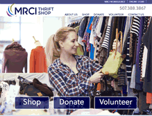 Tablet Screenshot of mrcithriftshop.com